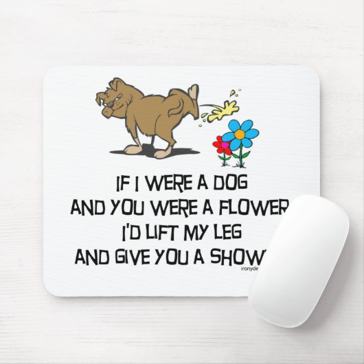 Wenn ich ein Hund Mousepad war (Mit Mouse)