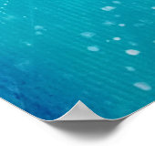 Wenn ich ein Teardrop auf deinem Gesichtsbild wäre Poster (Ecke)