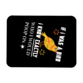 Wenn ich ein Vogel bin Magnet (Horizontal)