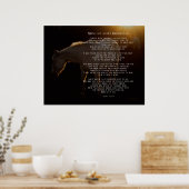 Wenn ich eine alte Horsefrau bin Poster (Küche)