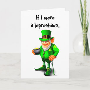 WENN ICH EINE LEPRECHAUN-LIEBE WAR KARTE