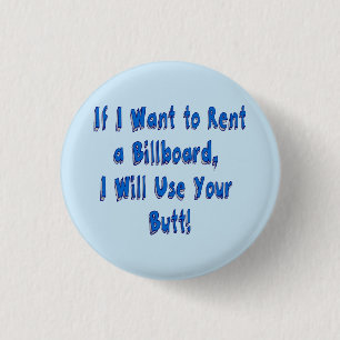 Wenn ich eine Reklametafel Gewollt habe Button