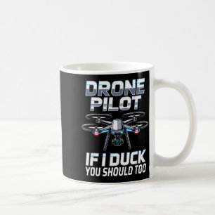 Wenn ich Enten-Drohnen-Los-Drohnen-Operator-RC-Qua Kaffeetasse