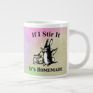Wenn ich es umrühre, ist es hausgemacht Jumbo-Tasse