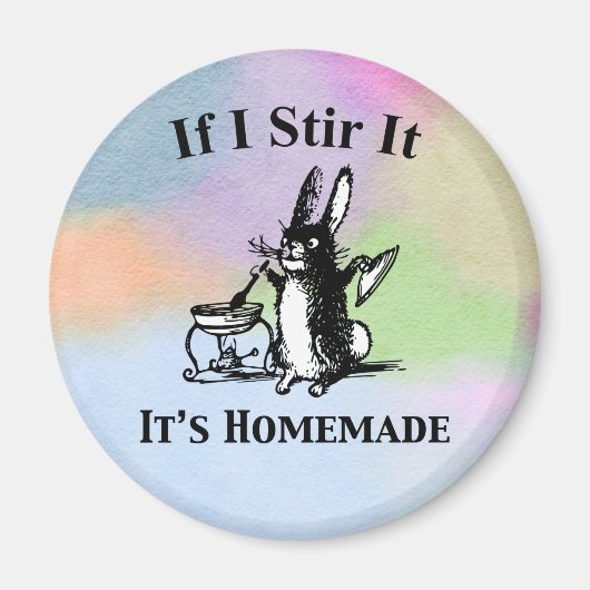 Wenn ich es umrühre, ist es hausgemacht magnet (Vorne)