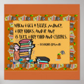 Wenn ich etwas Geld bekomme Poster (Vorne)