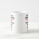 Wenn ich Furz und Sie können es hören Kaffeetasse (Mittel)