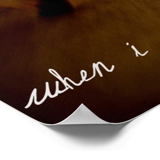 Wenn ich groß bin... poster (Ecke)