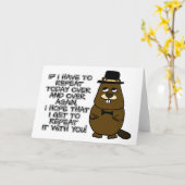 Wenn ich heute immer wieder wiederholen muss karte (Gelbe Blume)