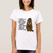 Wenn ich heute immer wieder wiederholen muss T-Shirt (Vorderseite)