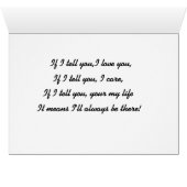 WENN ICH IHNEN SAGE, DASS ICH IHNEN EINE LIEBE ERT (Innenansicht Horizontal (Unten))