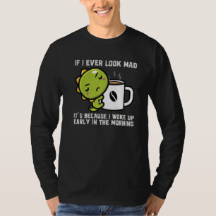 Wenn ich je wütend aussehe, dann deshalb, weil ich T-Shirt