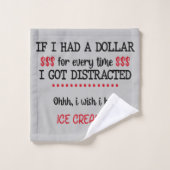 Wenn ich jedes Mal einen Dollar hätte, Got ich abg Badhandtuch Set (Waschlappen)