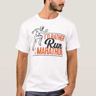 Wenn ich Joggen lief, würde ich eher einen Maratho T-Shirt