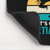 Wenn ich Karate mache, heißt es Partial Arts 19 Mousepad (Ecke)