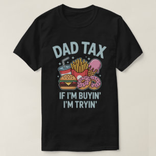 Wenn ich kaufe, probiere ich Fast Food Lustige D T-Shirt