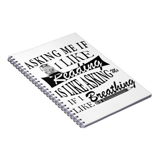 Wenn ich lese, ist das, als Fragte ich mich, wenn Notizblock (Rechte Seite)