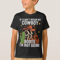 Wenn ich meine Cowboystiefel nicht tragen kann, ge