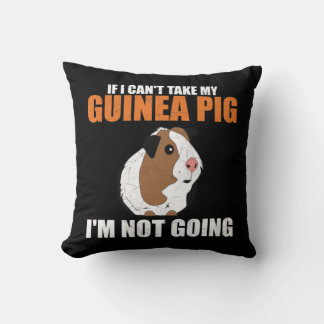 Wenn ich meine Guinea nicht Schweinchen nehmen kan Kissen