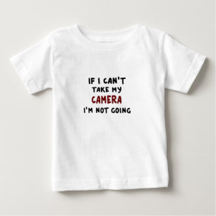 Wenn ich meine Kamera nicht mitnehmen kann... Baby T-shirt