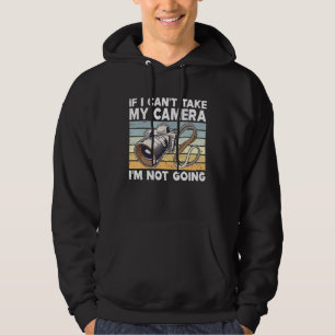 Wenn ich meine Kamera nicht nehmen kann, werde ich Hoodie