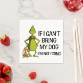 Wenn ich meinen Hund nicht mitbringen kann, komme  Serviette (Beispiel)