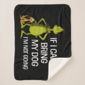 Wenn ich meinen Hund nicht mitbringen kann, komme  Sherpadecke (Vorderseite)