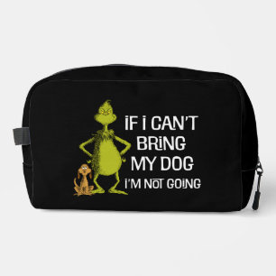 Wenn ich meinen Hund nicht mitbringen kann, komme  Waschbeutel