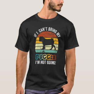 Wenn ich meinen Puggle-Hund nicht mitbringen kann, T-Shirt