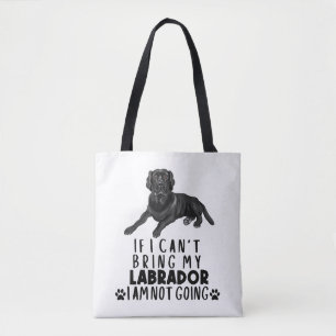 Wenn ich meinen schwarzen Labrador Hund nicht mitb Tasche