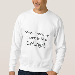 Wenn ich mich aufwachse, wollen Sie, um ein Sweatshirt