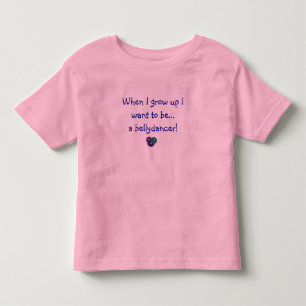 Wenn ich mich aufwachse, wollen Sie, um zu sein. Kleinkind T-shirt