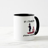  Wenn ich mich übergebe, notiere bitte meine Ruder Tasse (VorderseiteRechts)