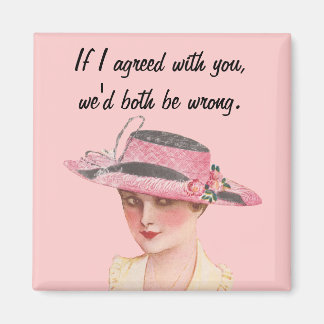 Wenn ich mit dir einverstanden bin... magnet