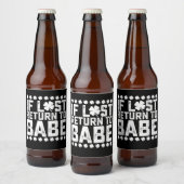 Wenn ich nach Babe zurückgekehrt bin, kann ich auc Bierflaschenetikett (Flaschen)