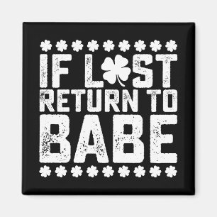 Wenn ich nach Babe zurückgekehrt bin, kann ich auc Magnet