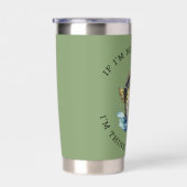 Wenn ich nicht fische, denke ich darüber nach! Gre Thermobecher (Rechts)