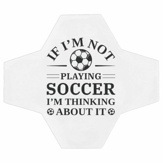 Wenn ich nicht Fußball spiele, denke ich darüber n (Flach)