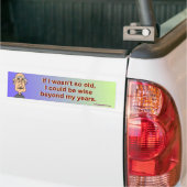 wenn ich nicht so alt war, autoaufkleber (Auf Lkw)