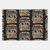 Wenn ich noch etwas Weihnachtsgeist hätte, würde i Geschenkpapier Set (Vorderseite)