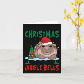 Wenn ich noch mehr Weihnachten Geist hätte, wäre i Karte (Gelbe Blume)