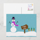 Wenn ich nur eine Nase hätte Postkarte (Vorne/Hinten)