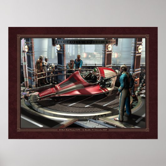 Wenn ich nur Flügel hätte, fliege ich (24x18") Poster (Vorne)