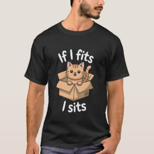 Wenn ich passe, sitze ich Katze T-Shirt