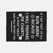 Wenn ich sage, zuerst laufen...tables und will d fleecedecke (Vorderseite (Horizontal))