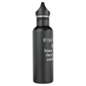 Wenn ich sagen, zuerst einmal weg von sonnig laufe edelstahlflasche (Links)