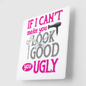 Wenn ich Sie gut Sie nicht schauen lassen kann Quadratische Wanduhr (Winkel)