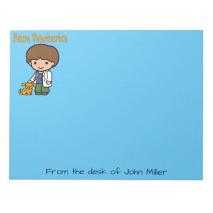 Wenn ich später Tierarzt bin Notizblock