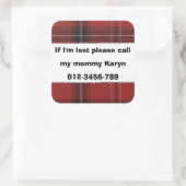 Wenn ich Sticker verloren habe (Tasche)