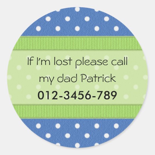 Wenn ich Sticker verloren habe (Vorderseite)